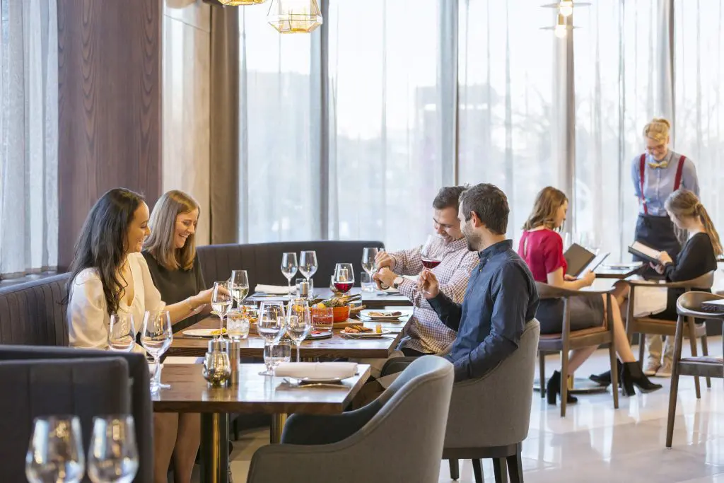 Dinning & Barista made coffee at Café 1851 at Crowne Plaza Christchurch