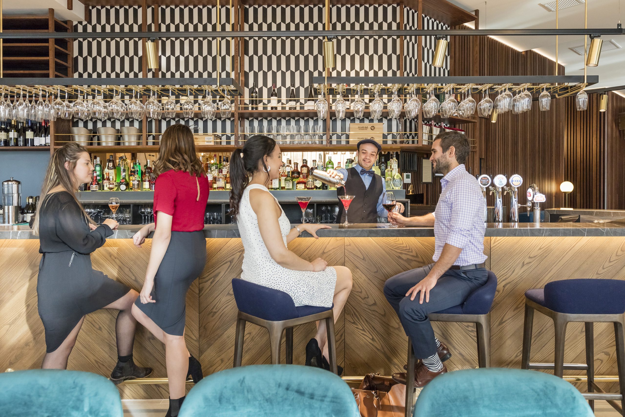 1851 Social Bar and Lounge at Crowne Plaza Christchurch