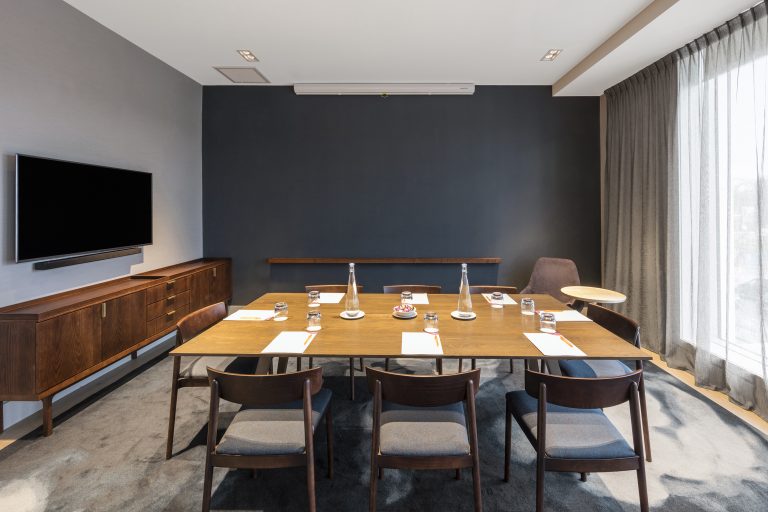 the Oram Room is ideal for small to medium sized groups